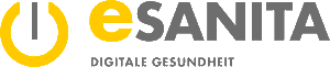 Logo typographique en couleur avec des majuscules et un élément décoratif